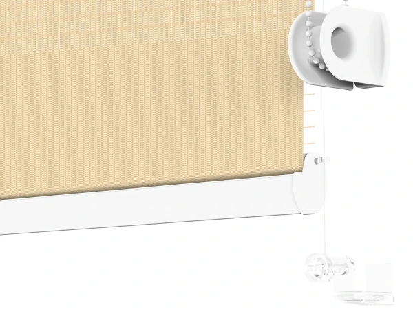 Jaluzele cu roll MINI - zi și noapte - țesătură Zakynthos 05 - croissant 4