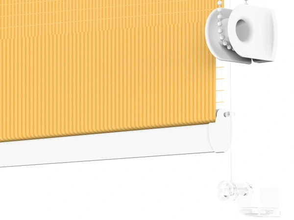 Jaluzele cu role MINI - zi și noapte - material Bahama 1803 - portocaliu deschis 4