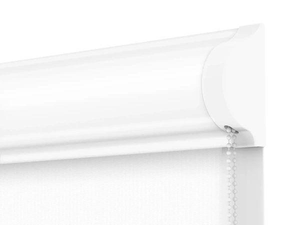 Jaluzele cu role SWING PREMIUM - zi și noapte - țesătură Zakynthos 01 - alb 3