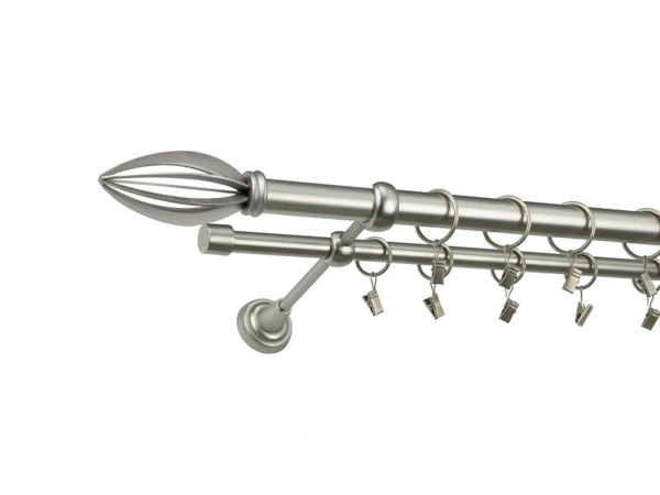 Garniža 25x16mm - 2rady - PANTEON - satin