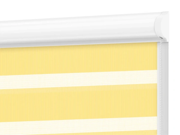Jaluzele cu role SWING PREMIUM - zi și noapte - material Bahama 1801 - vanilie