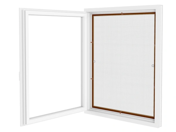 Siete proti hmyzu na OKNO - pevné - DUB ZLATÝ drevoimitácia 2