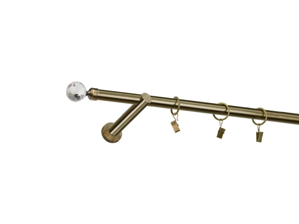 Garniža 19mm - 1rad - GUĽA CRYSTAL - antik