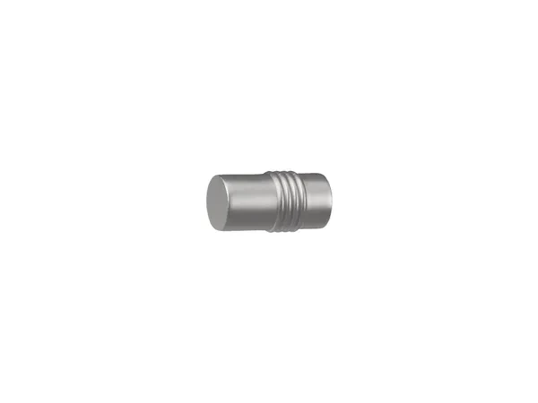 Garniža 16x16mm - 2rady - CYLINDER - satin